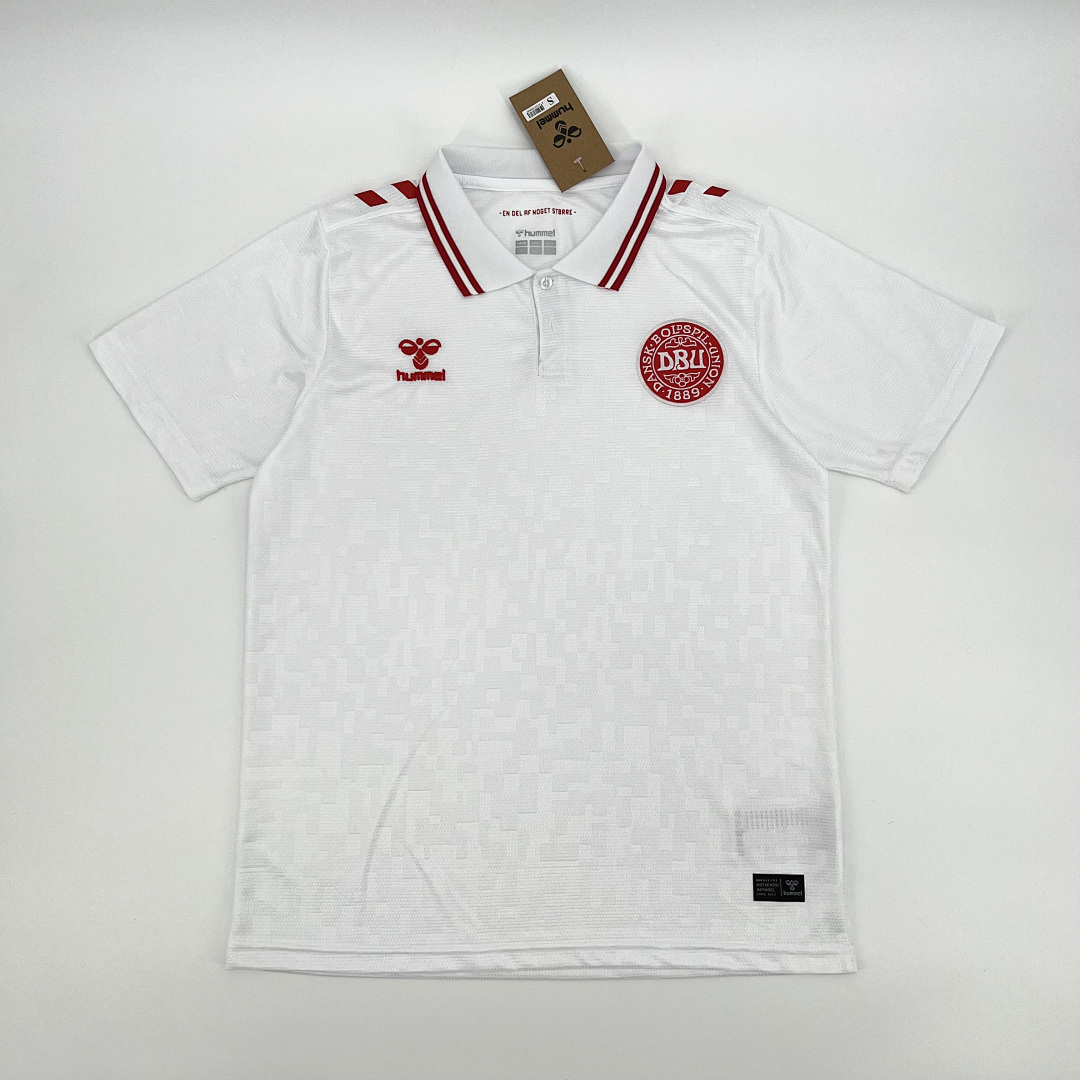 Denmark 2024/25 Euro Away Jersey S-XXXXL