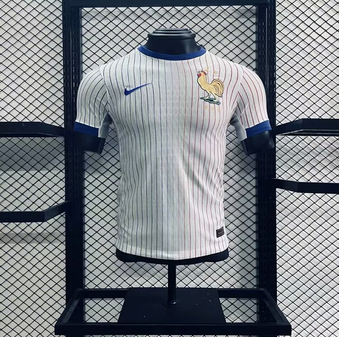 France 2024/25 Euro Away Jersey Player Version