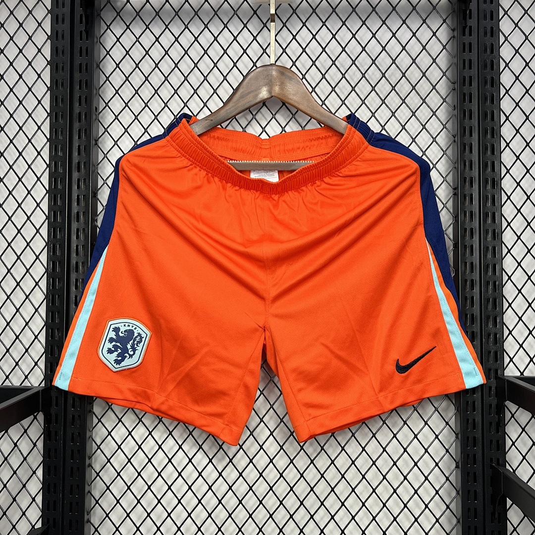 Netherlands 2024/25 Euro Home Shorts