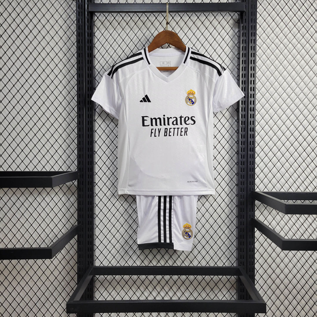 Real Madrid 2024/25 Home Kids Kit