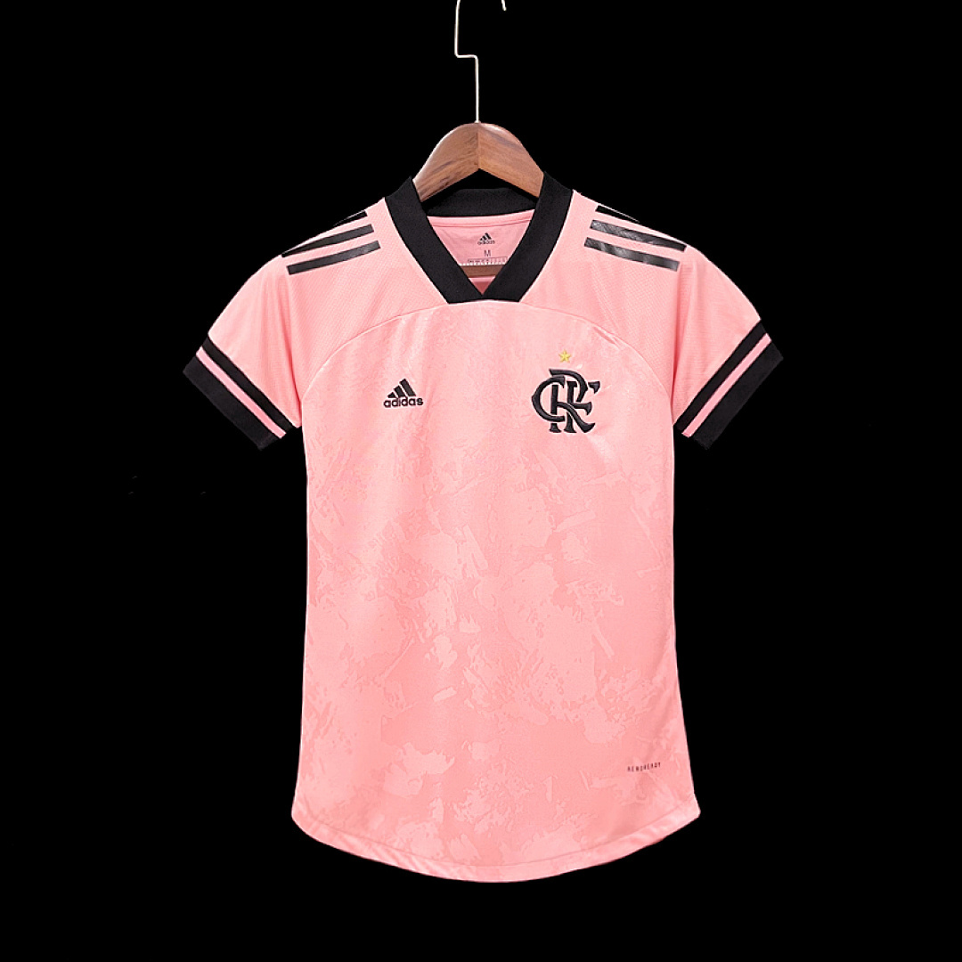 20-21 CR FLAMENGO shirt October pink Woman's S-XL