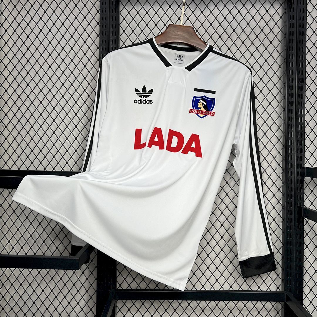 Colo Colo 1991 Home Long Sleeve Retro Jersey