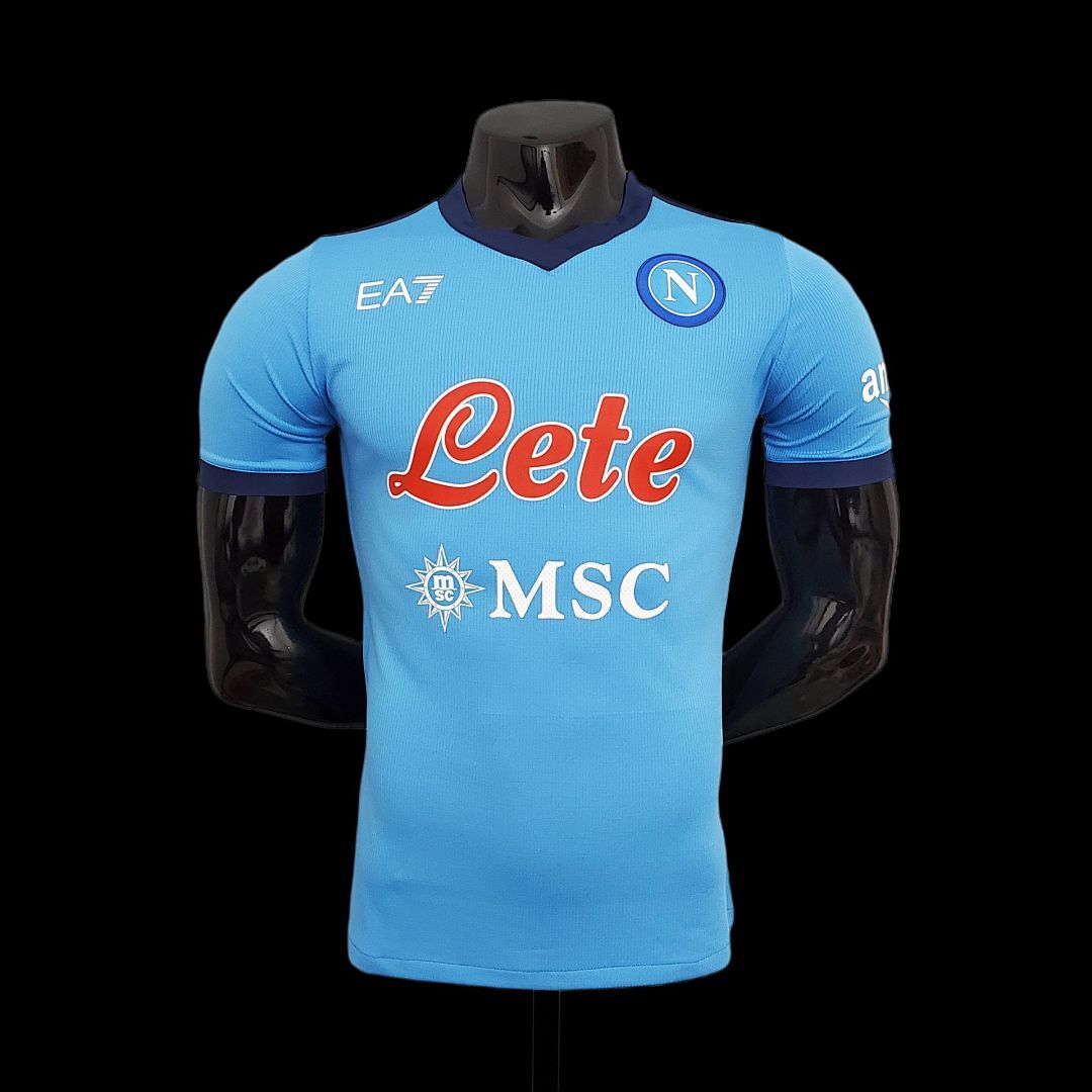 21/22 player version Naples home S-XXL