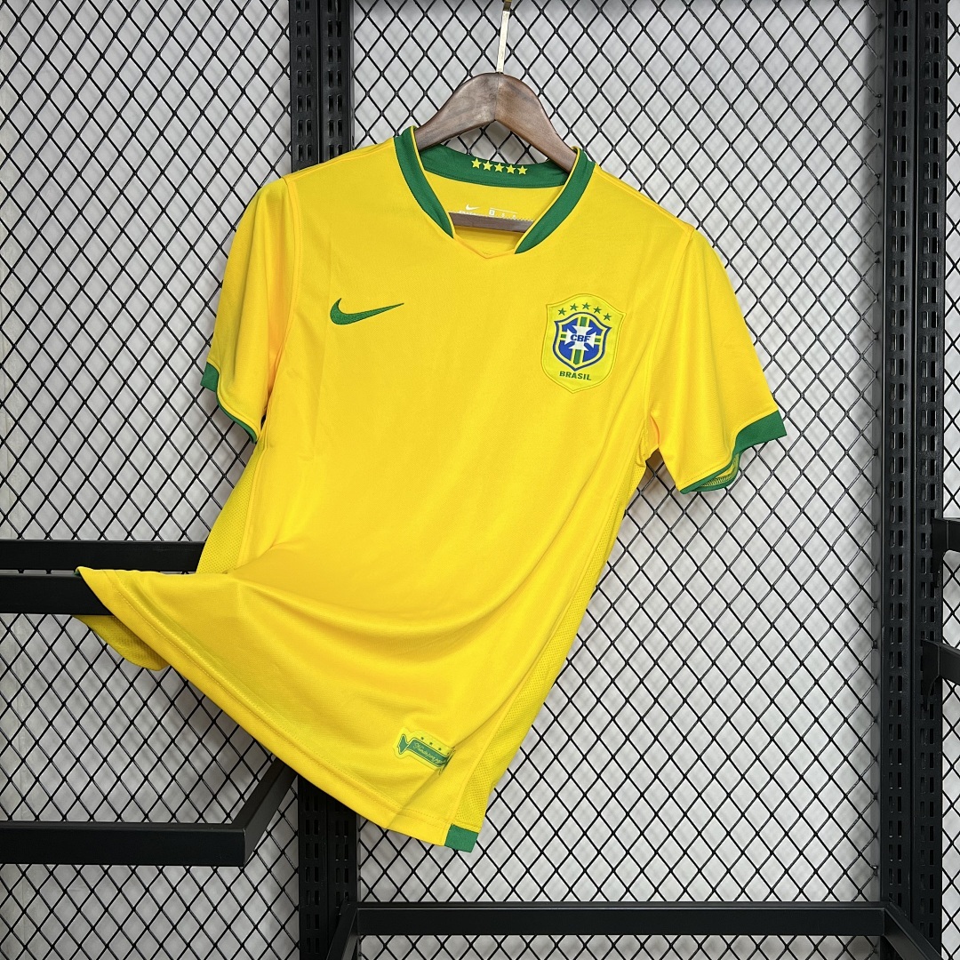 Brazil 2006 Home Retro Jersey