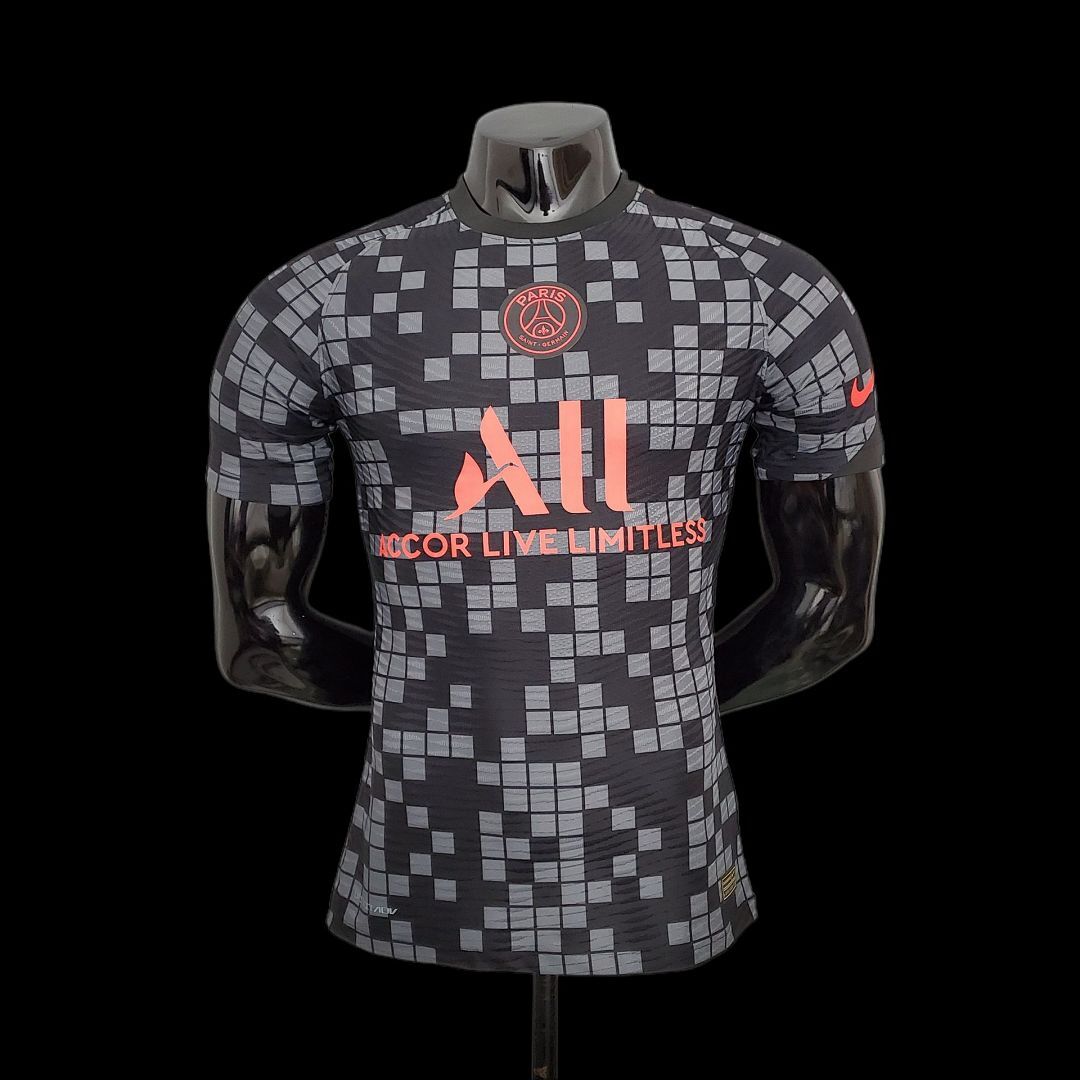 21/22 player version PSG Training Uniform Black Grey S-XXL