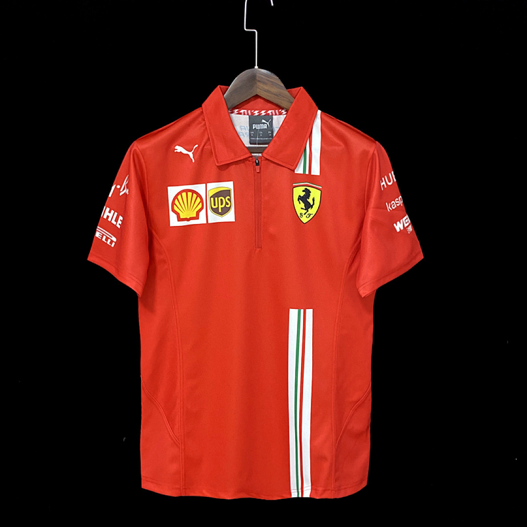 F1 Ferrari red POLO S-5XL