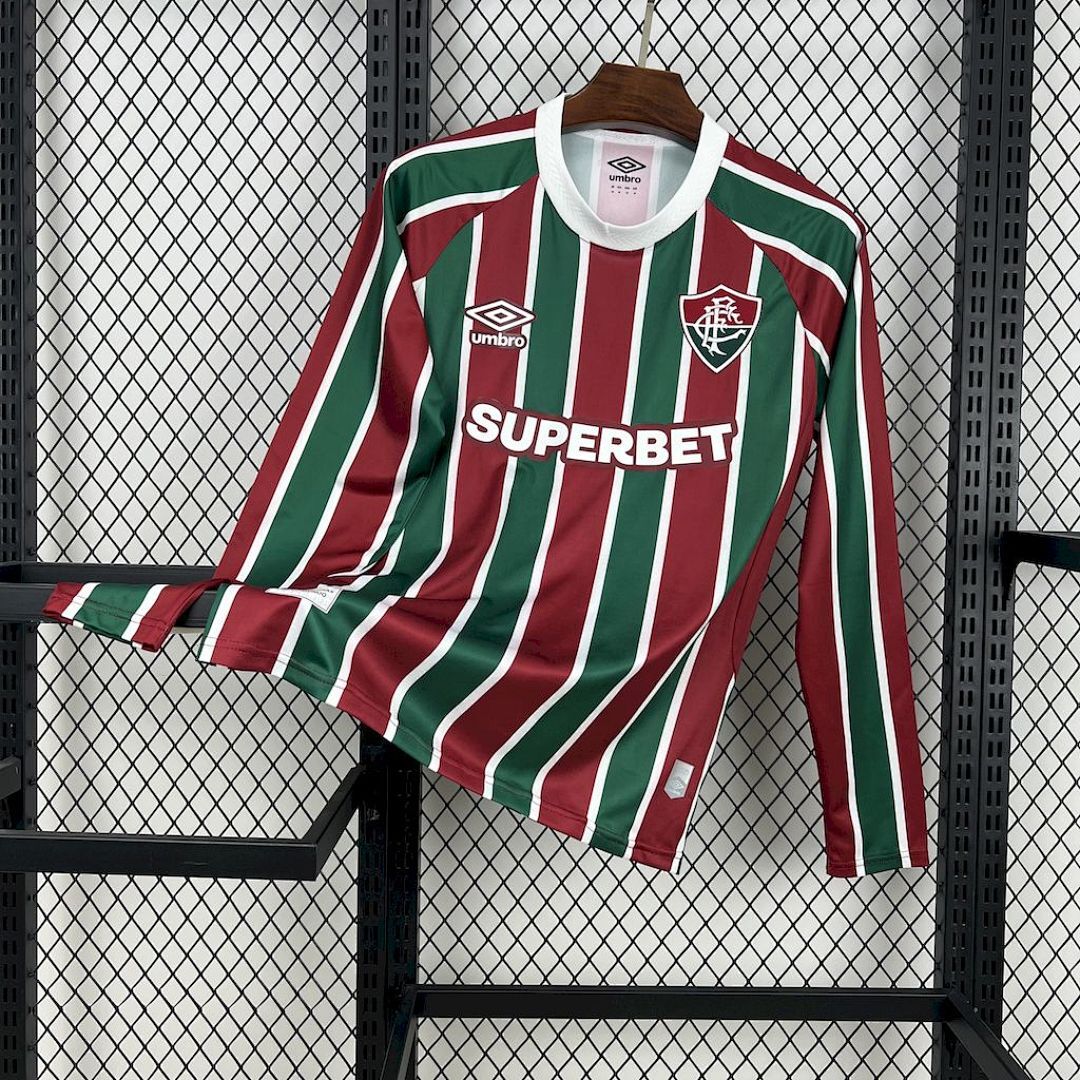 Fluminense 2025/26 Home Long Sleeves Jersey