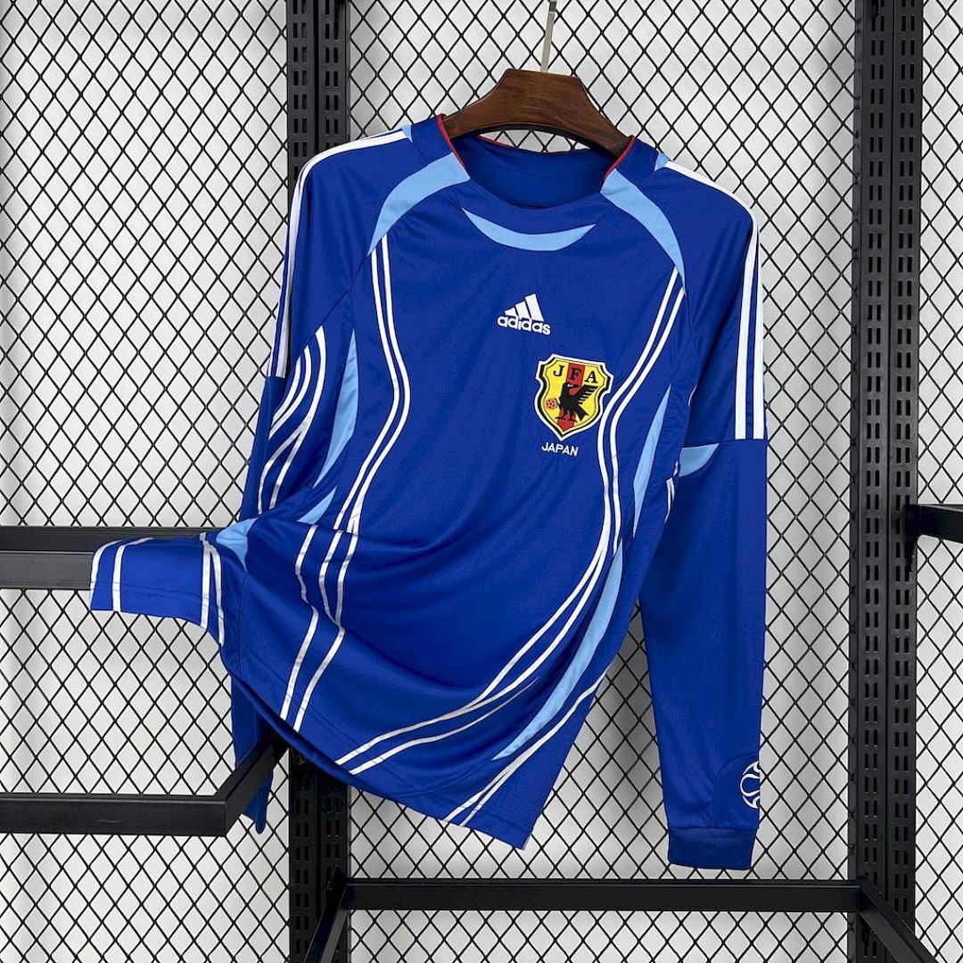Japan 2006 Home Long Sleeves Retro Jersey