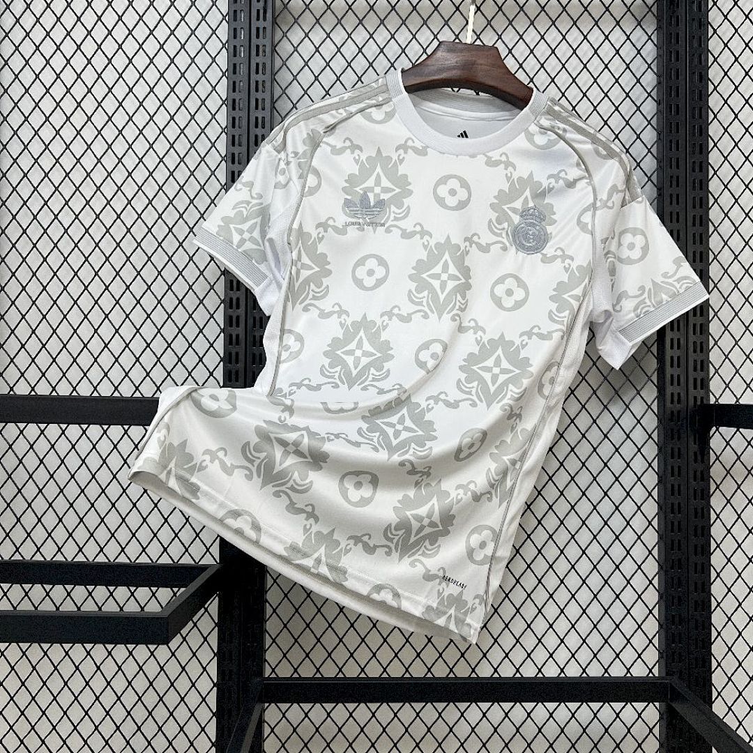 Mens Real Madrid 2025/26 Louis Vuitton Joint Edition Jersey