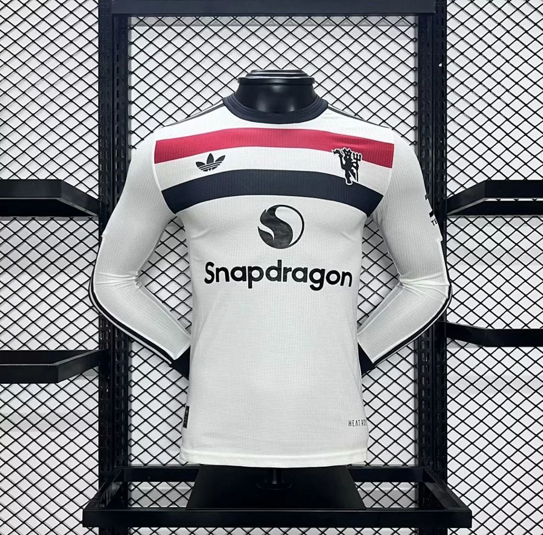 Manchester United 2024/25 Third Away Long Sleeves Jersey Player Version S-XXL
