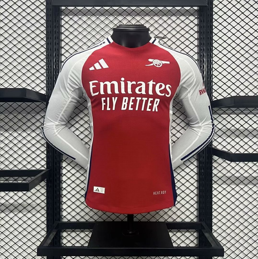 Arsenal 2024/25 Home Long Sleeves Jersey Player Version