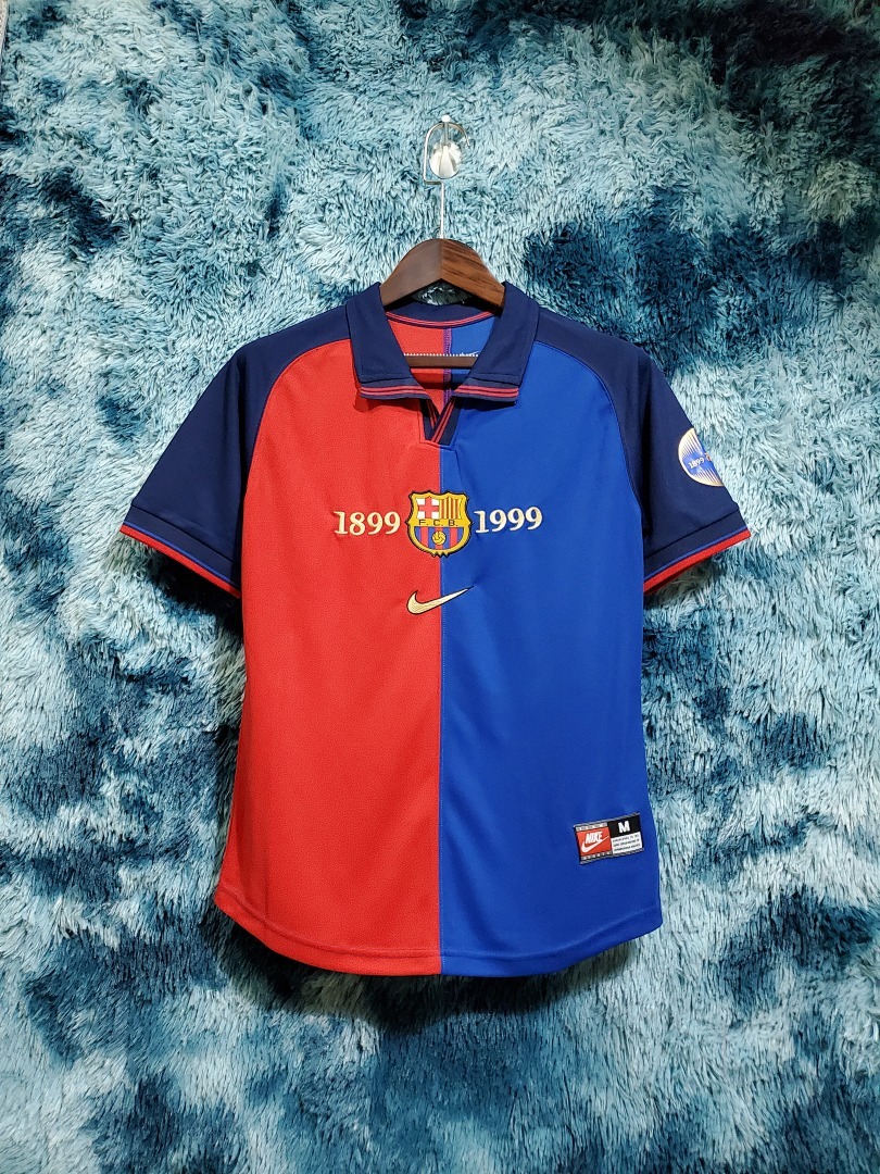 Retro Barcelona 100th Anniversary version home S-XXL