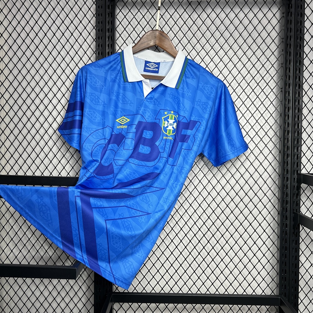 Brazil 1991/93 Away Retro Jersey