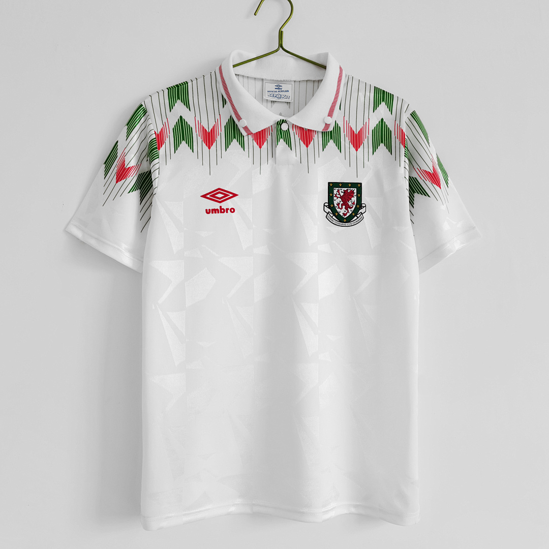 1990-92 Wales away: S-2XL