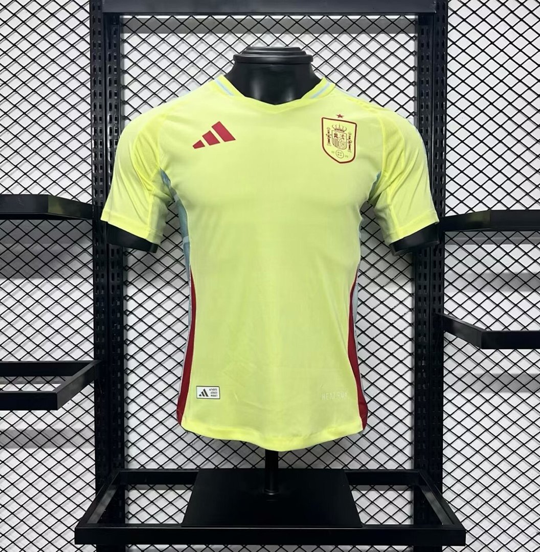 Spain 2024/25 Euro Away Jersey Player Version