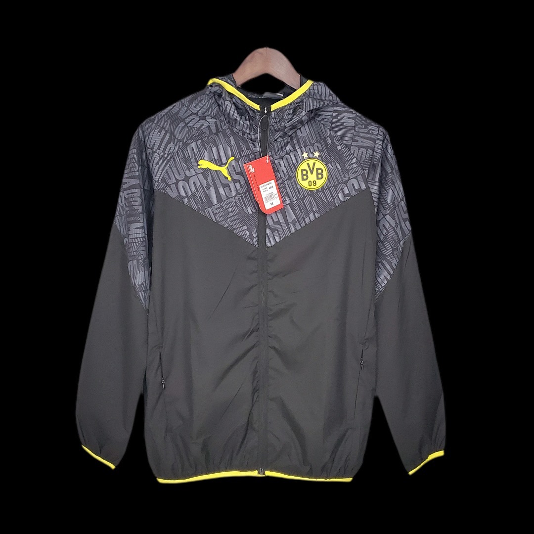 21/22 Windbreaker Dortmund Black Grey S-XXL
