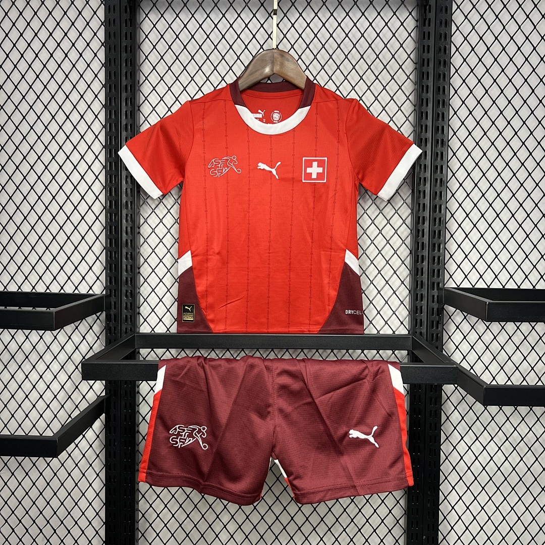 Switzerland 2024/25 Euro Home Kids Kit
