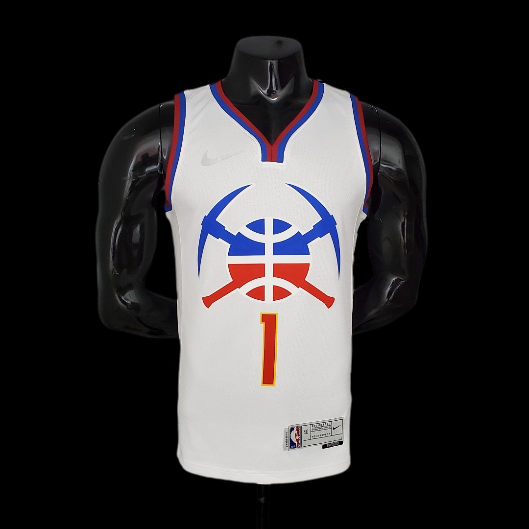 2021 PORTER JR.#1 Nuggets Bonus Edition White NBA Jersey S-XXL