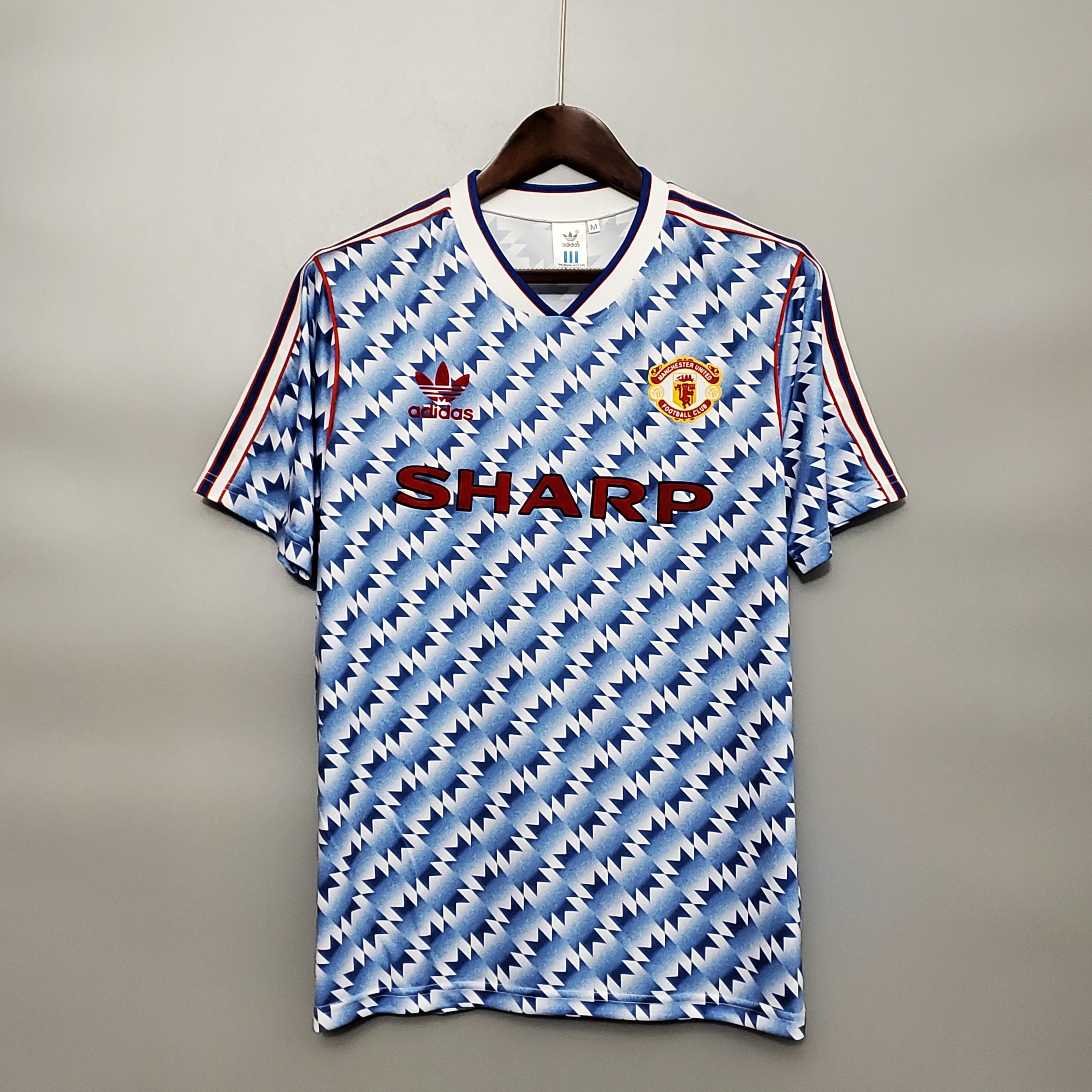90-92 M-anchester U-nited Away Retro Soccer Jerseys Yupoo