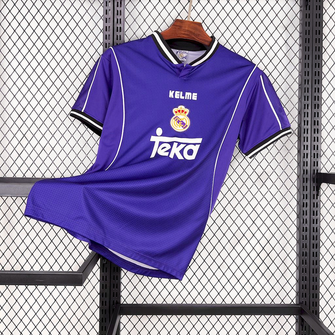 Real Madrid 1997/98 Away Retro Jersey