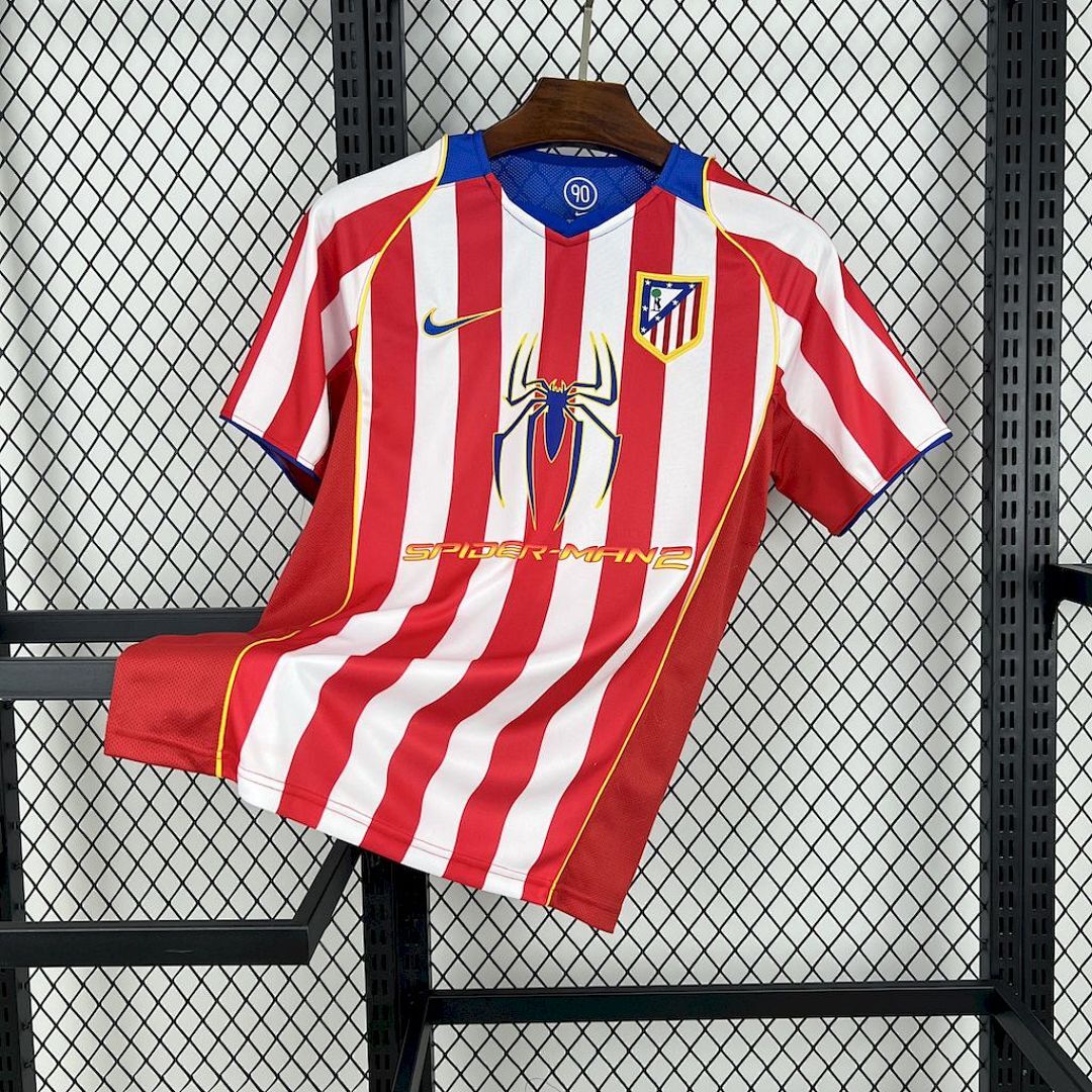 Atletico Madrid 2004/05 Home Retro Jersey