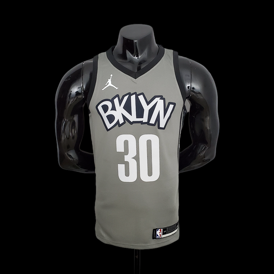 Nets Curry #30 Flyer Grey NBA Jersey S-XXL