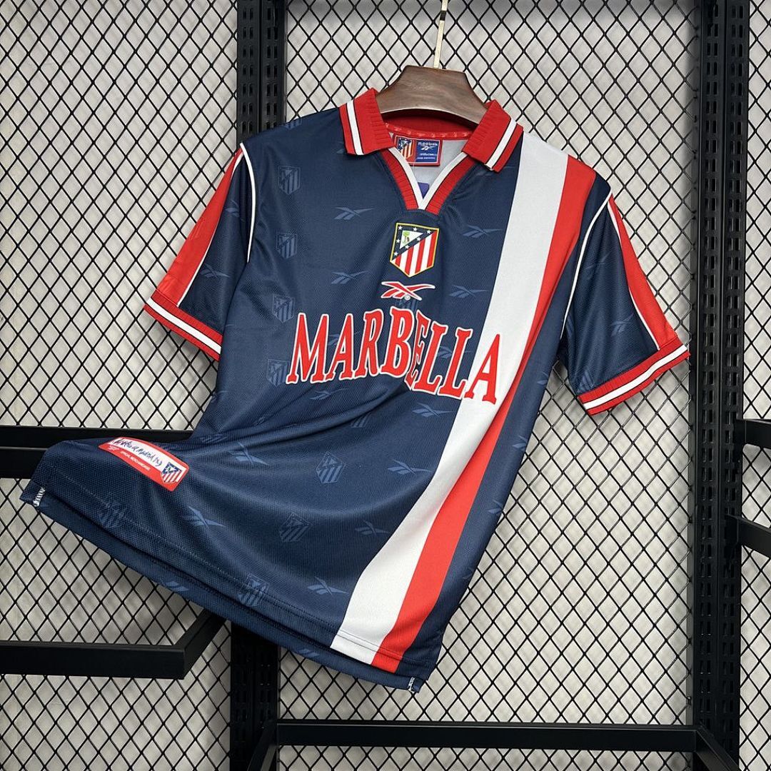Atletico Madrid 1998/99 Away Retro Jersey