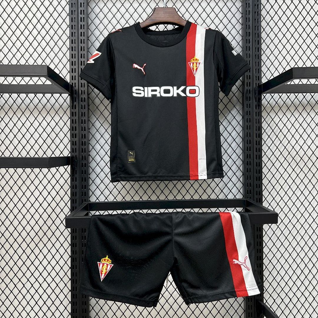 Kids Sporting de Gijón 2025/26 Away Kit