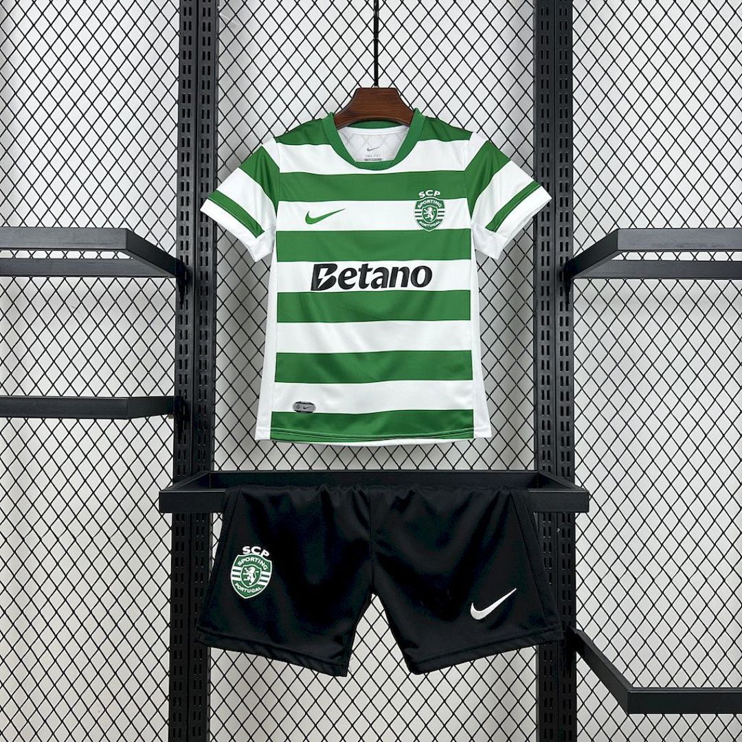 Sporting CP 2025/26 Home Kids Kit