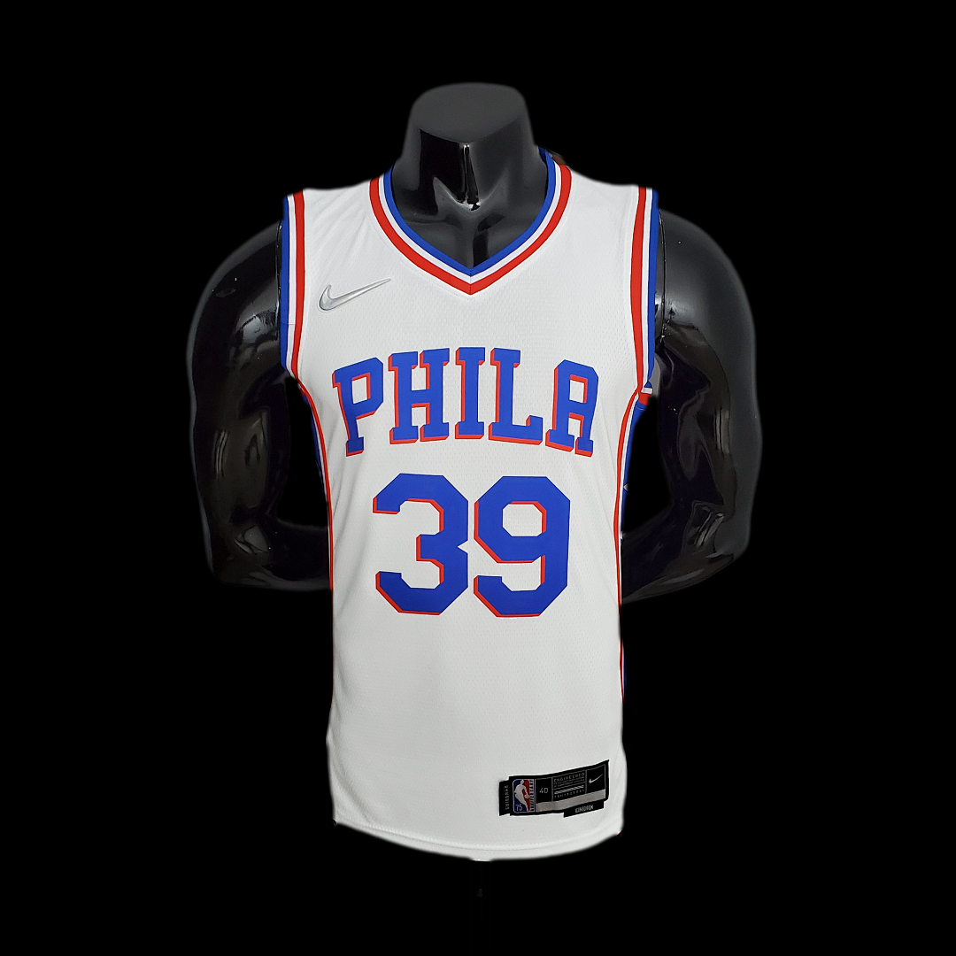 75th Anniversary Philadelphia 76ers HOWARD#39 White NBA Jersey S-XXL