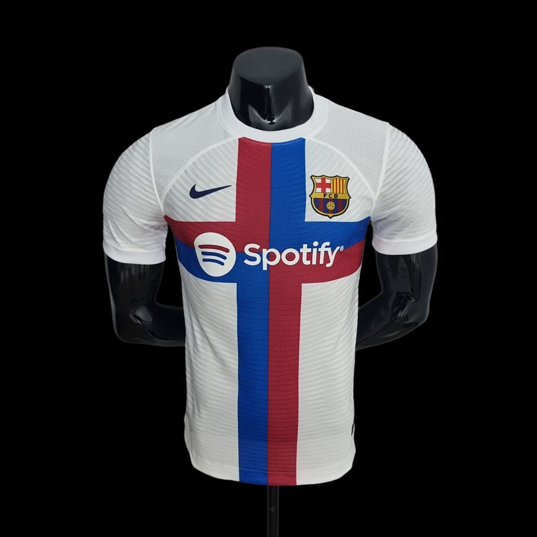 2022 player version Barcelona White S-XXL