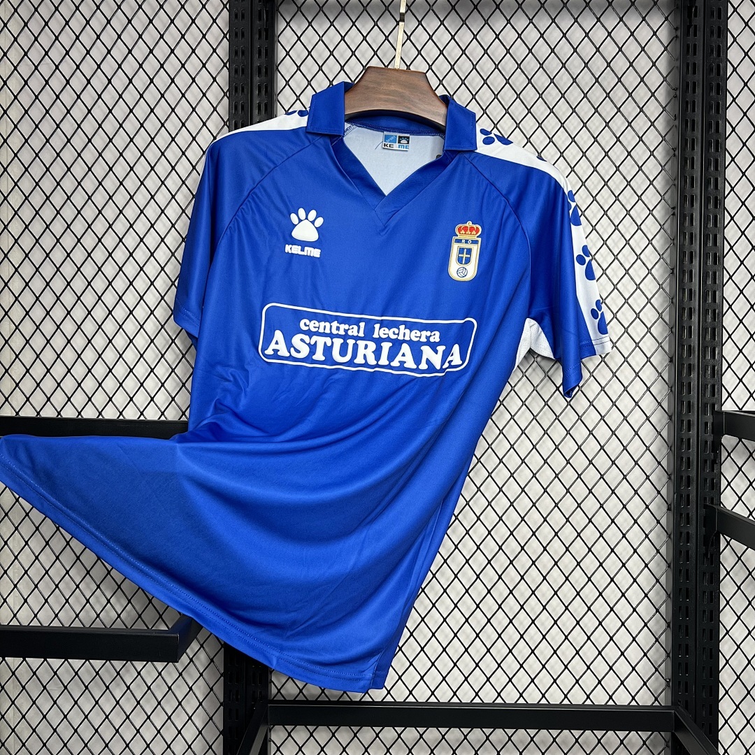 Real Oviedo 1990/91 Home Retro Jersey