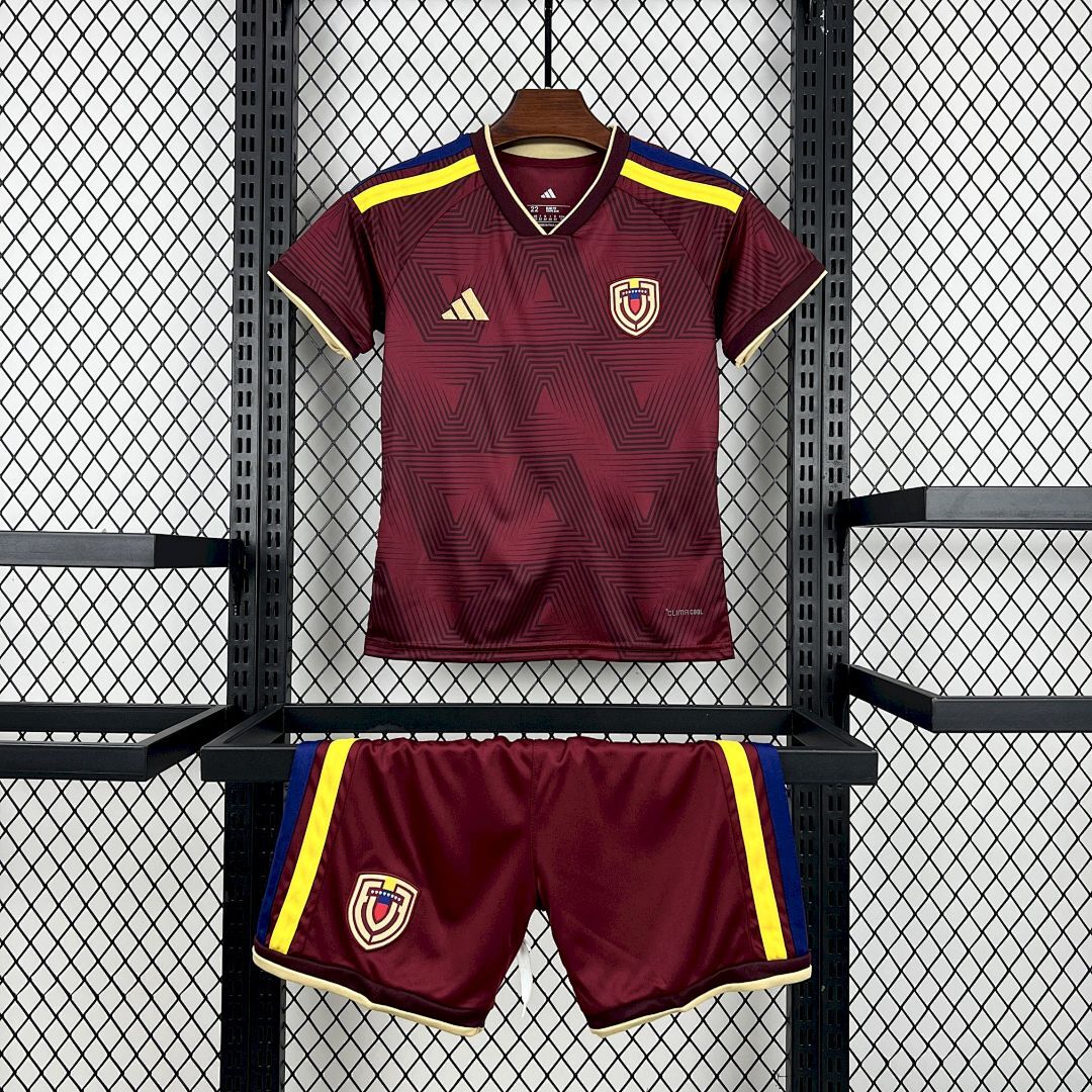 Kids Venezuela 2026 World Cup Home Kit