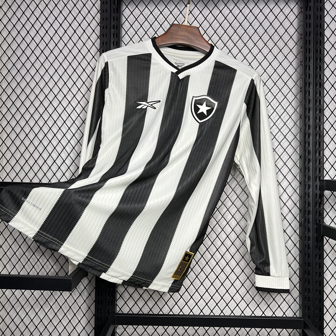 Botafogo 2024/25 Home Long Sleeve Jersey