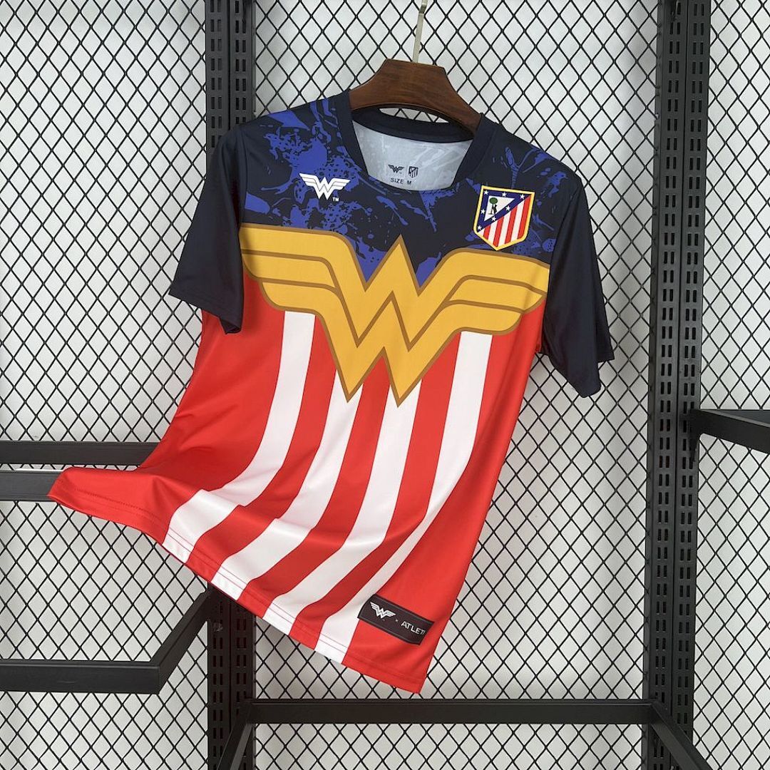 Atletico Madrid 2025/26 Fantasyt Wonder Woman Jersey