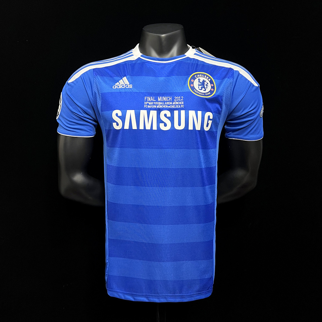 Retro 2011/12 Chelsea home Champions League version S-XXL