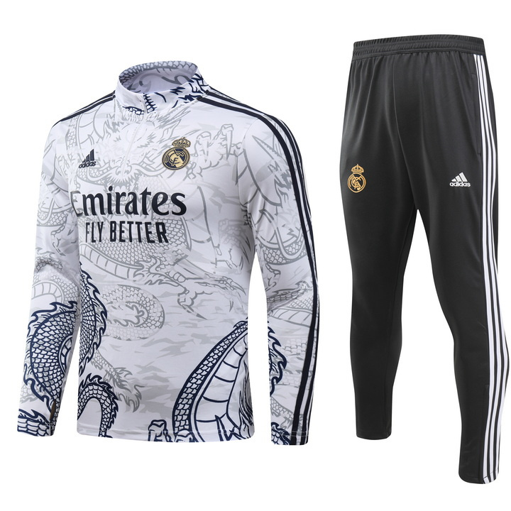 23-24 Real Madrid Long Sleeve Training Suit Yupoo