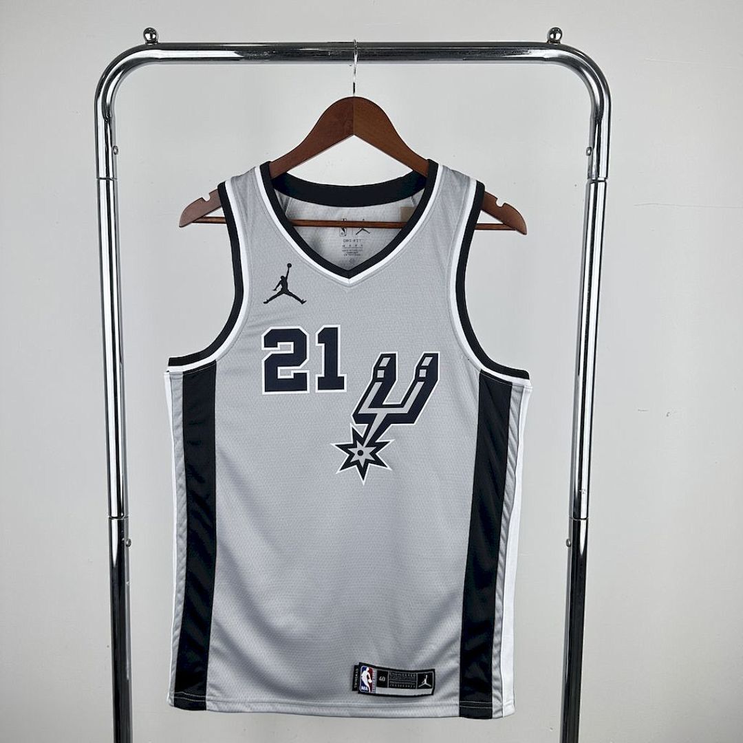 San Antonio Spurs 2021/22 DUNCAN#21 Jordan Jersey