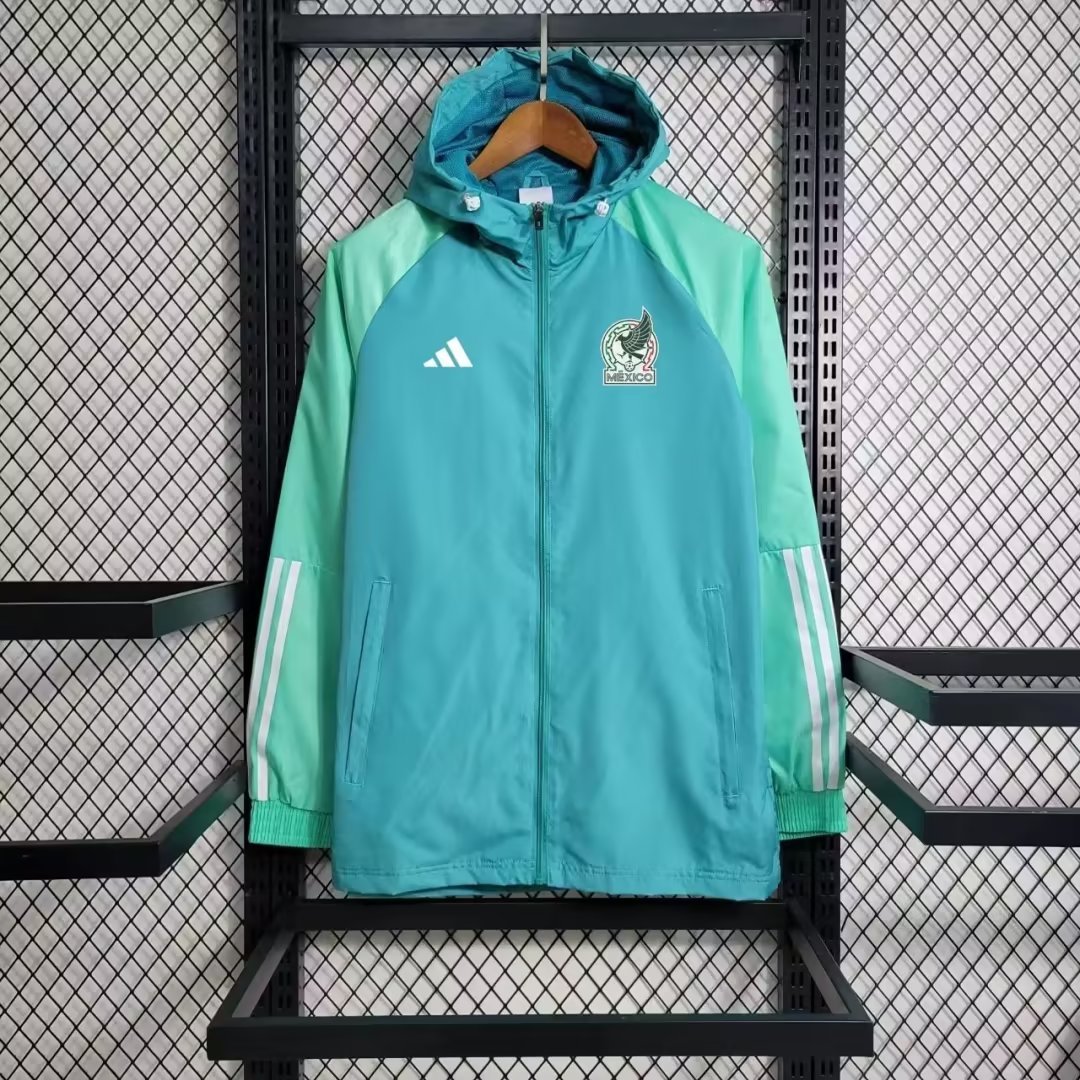 23-24 Mexico Hoodie Windbreaker Jackets Yupoo
