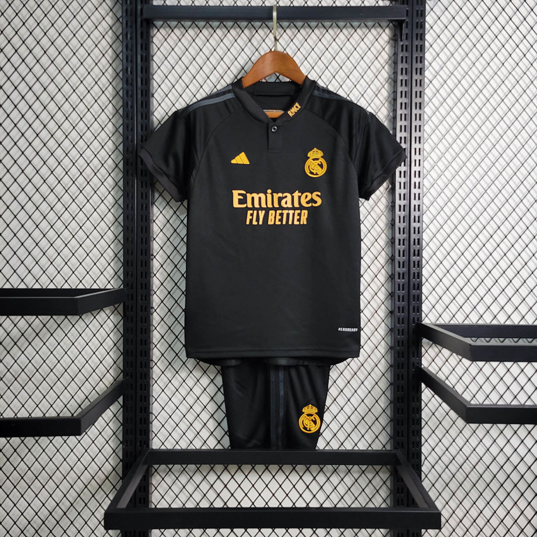 Real Madrid 2023/24 Third Away Kids Kit
