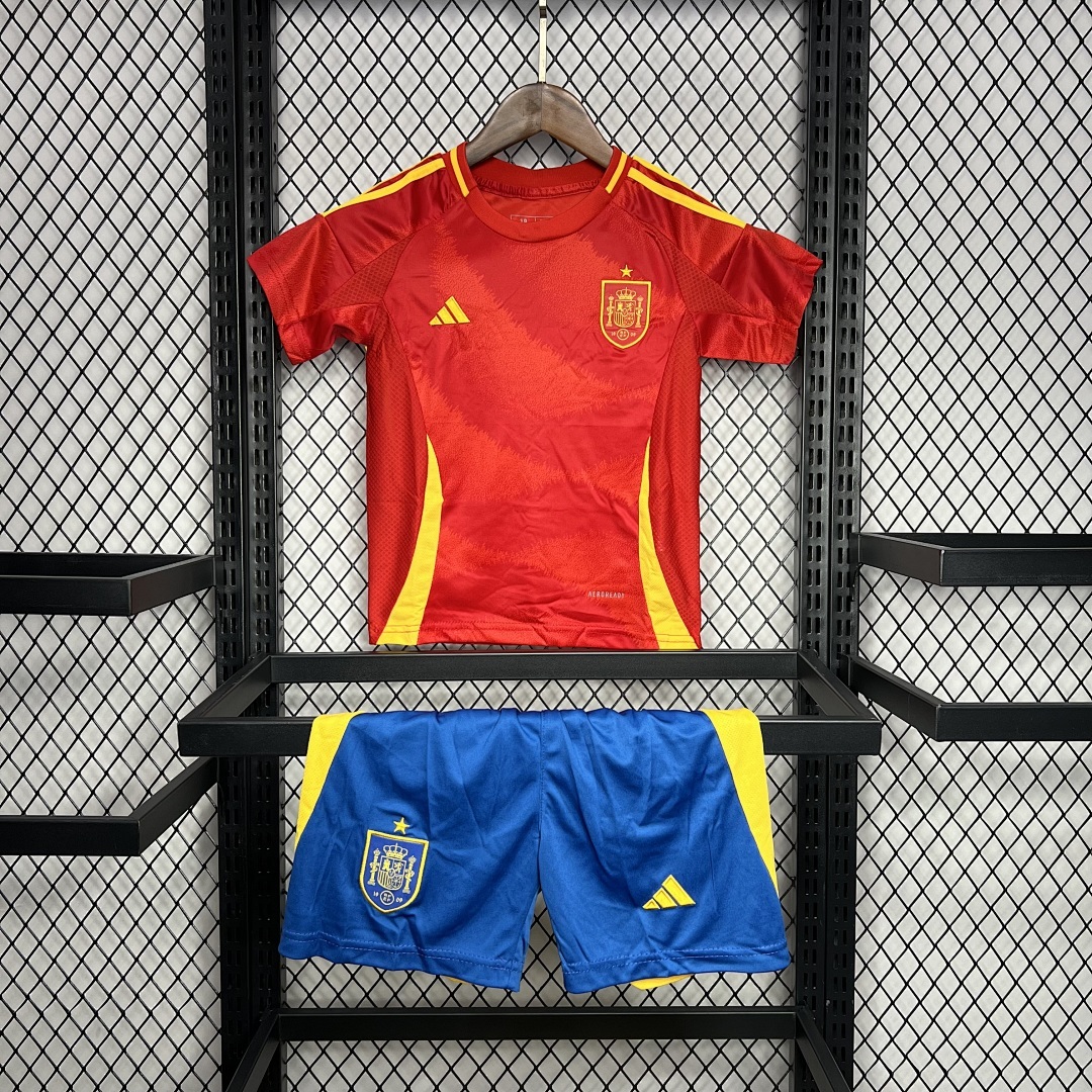 Spain 2024/25 Euro Home Kids Kit
