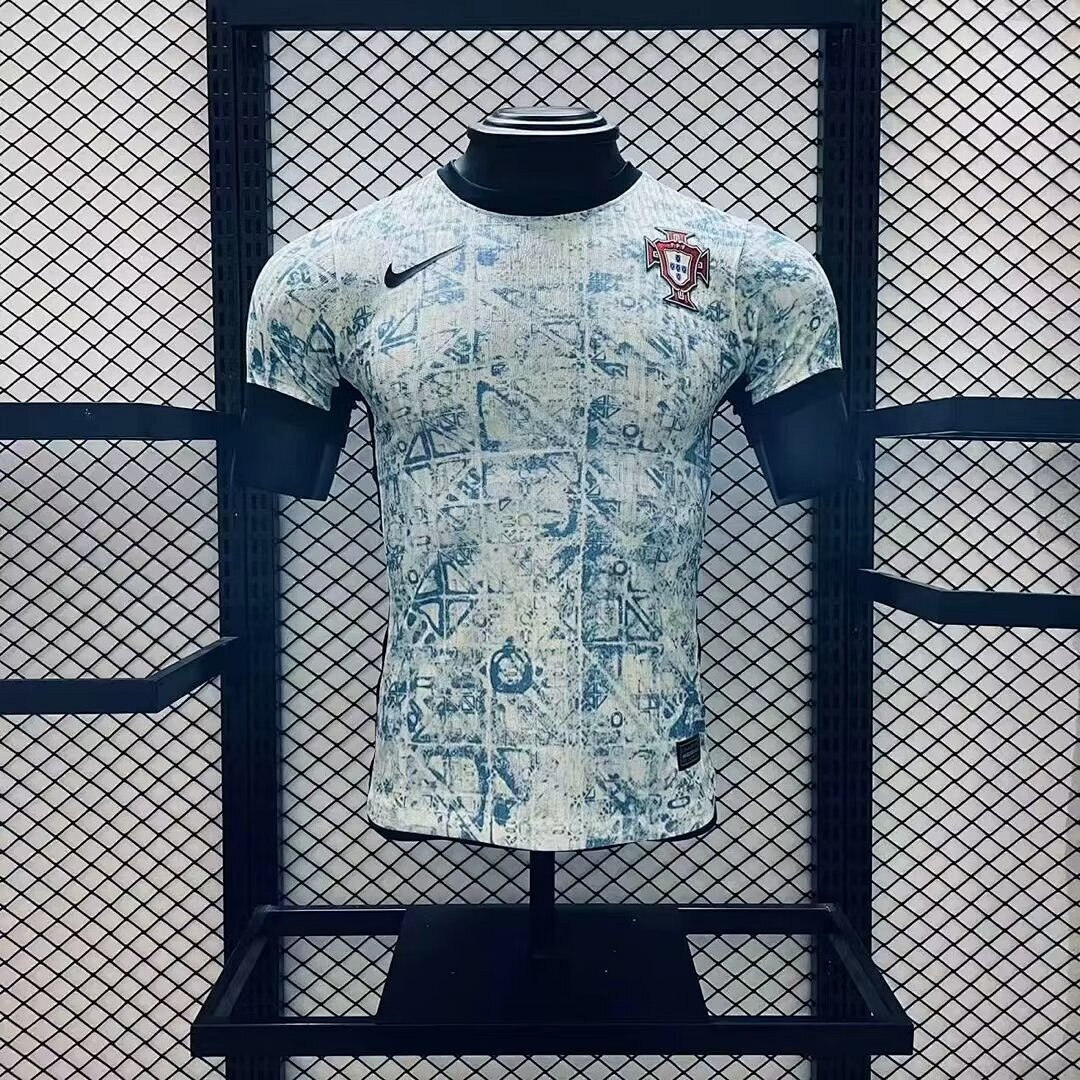 Portugal 2024/25 Euro Away Jersey Player Version
