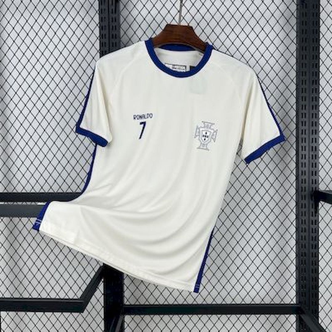 Portugal 2025/26 C Ronaldo European Cup cheering T-shirt Jersey