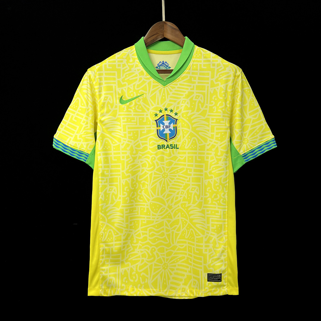 Brazil 2024/25 Home Jersey S-XXXXL