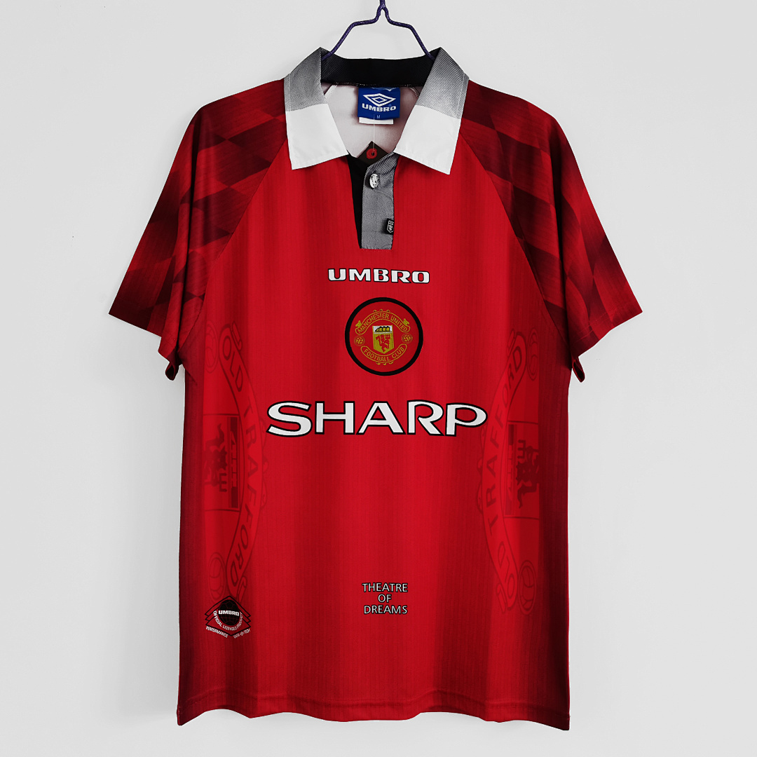 Retro 1996/97 M-u home S-2XL
