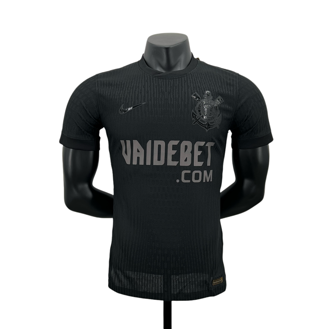 Corinthians 2024/25 Away+Sponsor Jersey-Player Version S-XXXXL