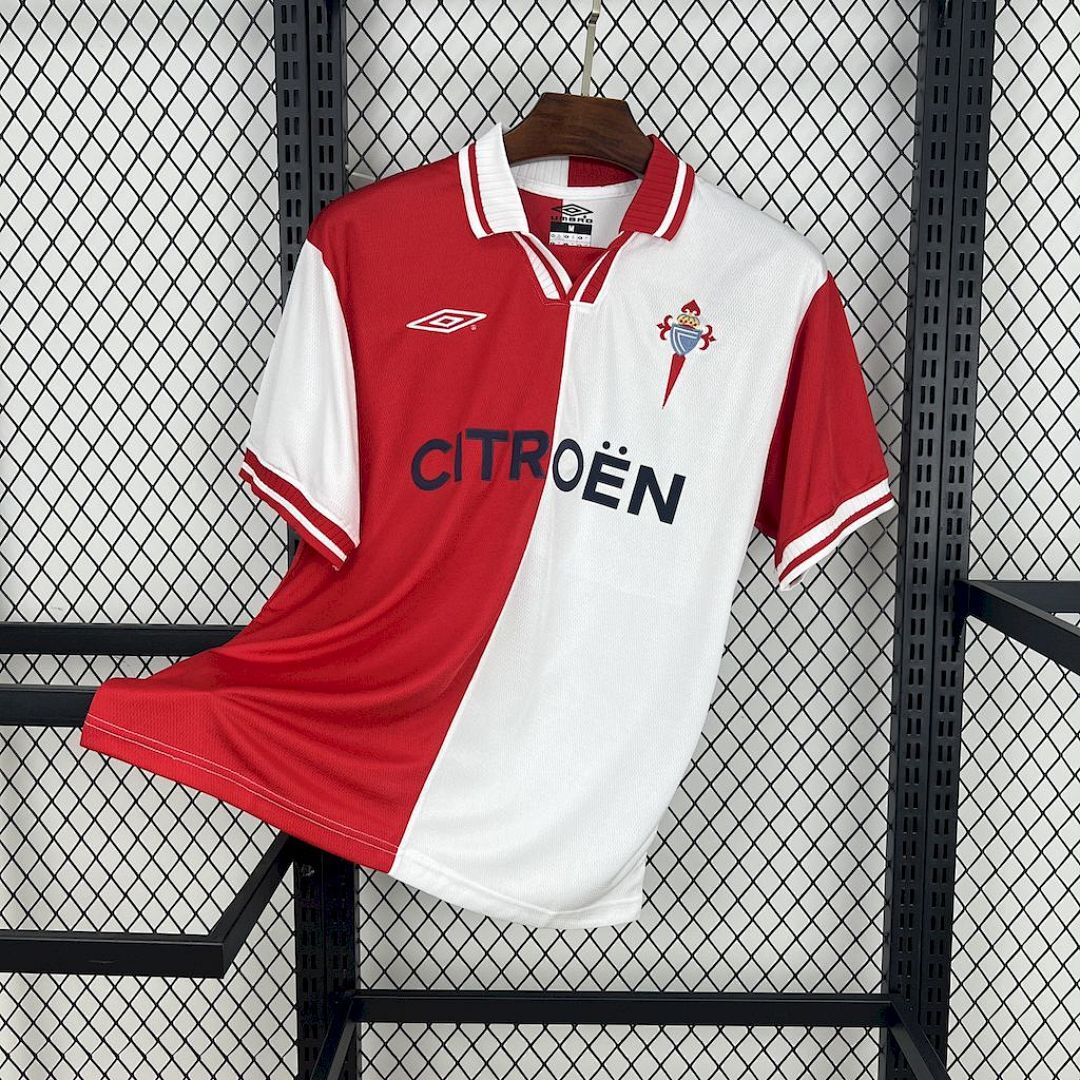 Celta Vigo 2001/02 Away Retro Jersey