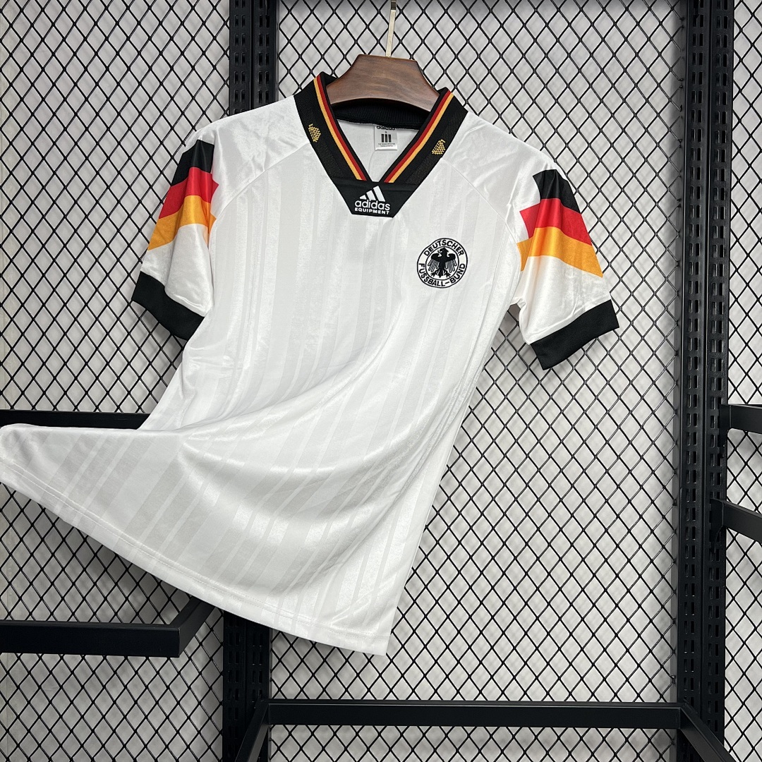 Germany 1992 Home Retro Jersey