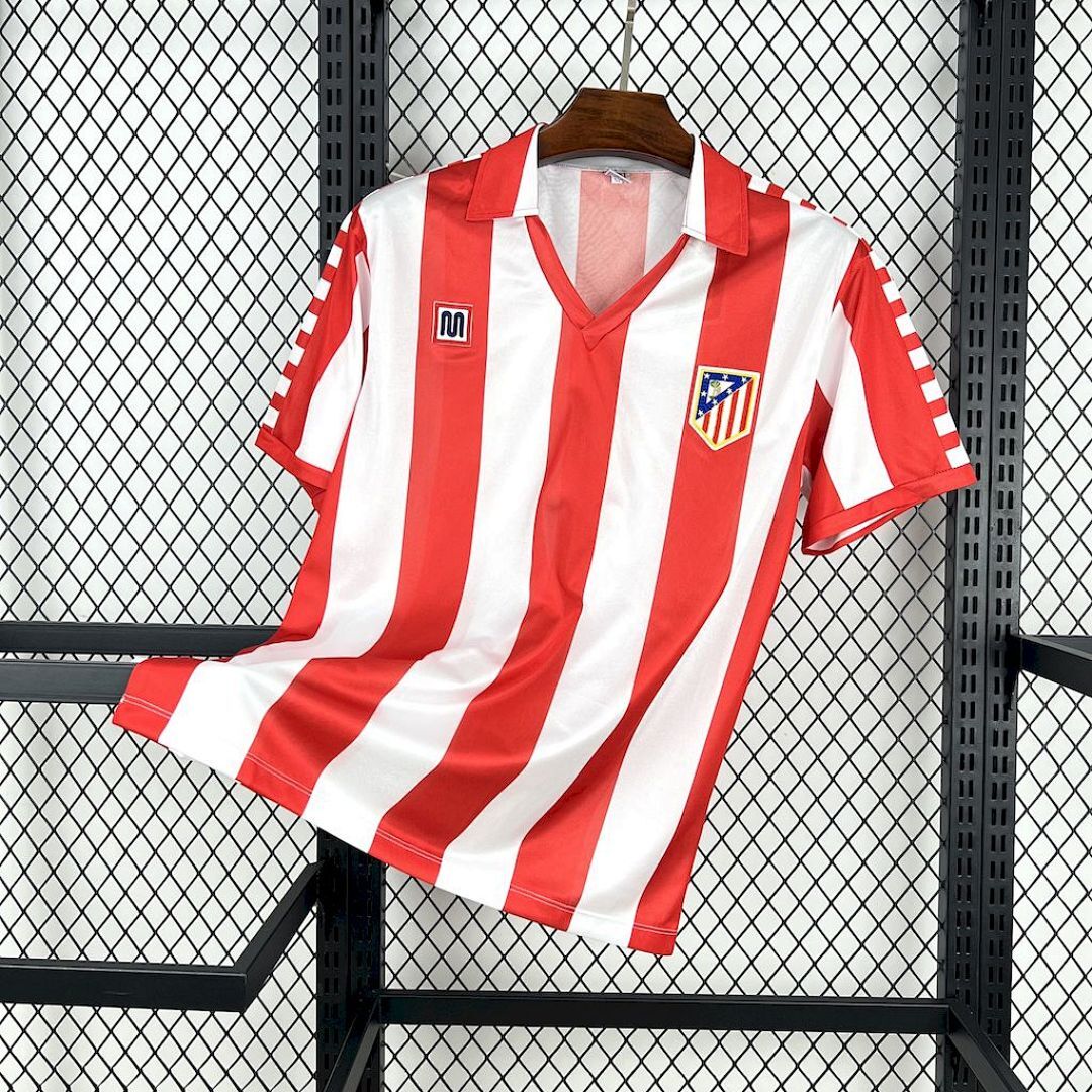Atletico Madrid 1982/83 Home Retro Jersey