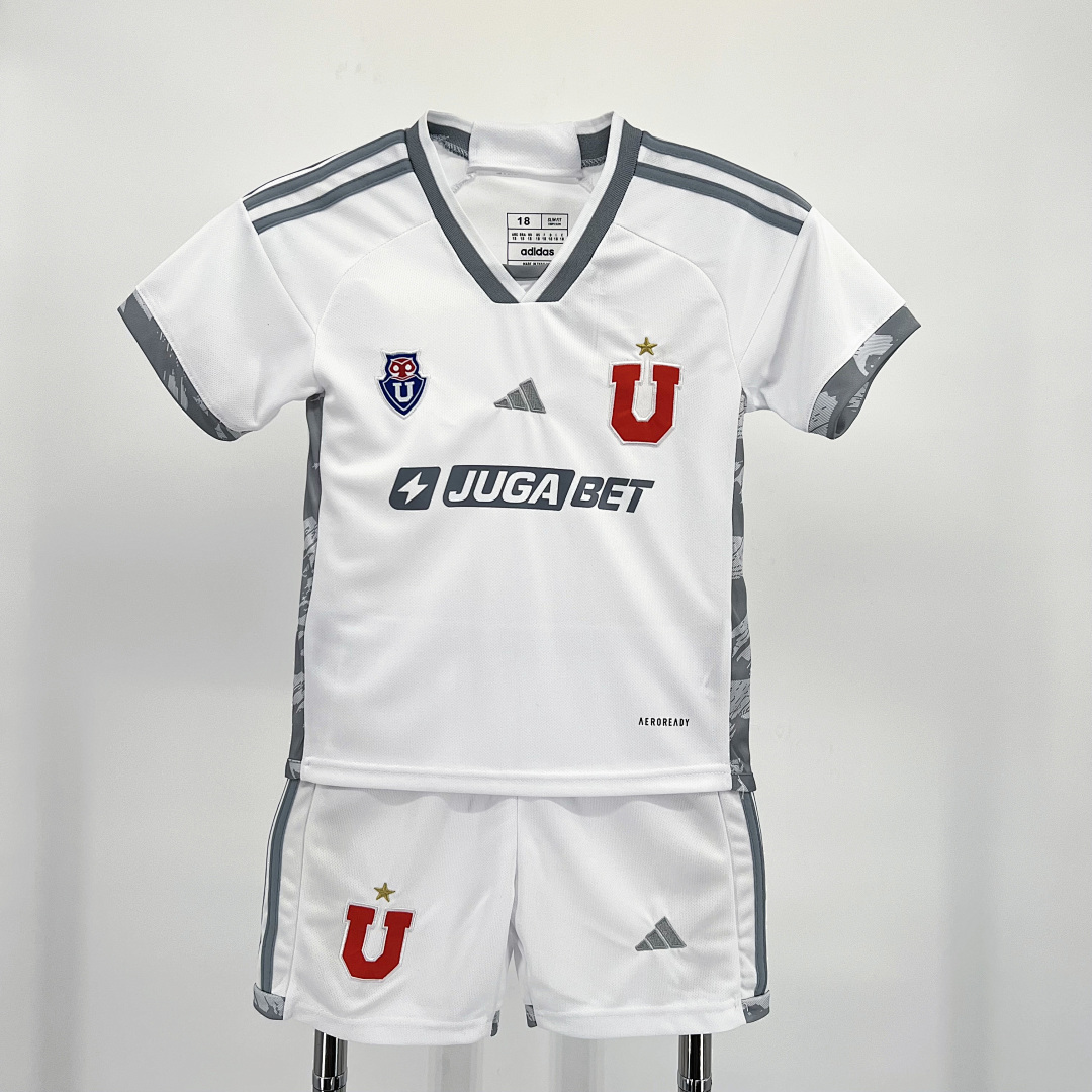 Universidad De Chile 2024/25 Away Kids Kit 16-28